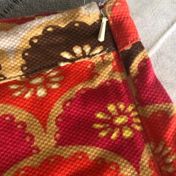 Judith March M Fringe Boho Scallop Shorts Pink Red - Picture 5 of 7